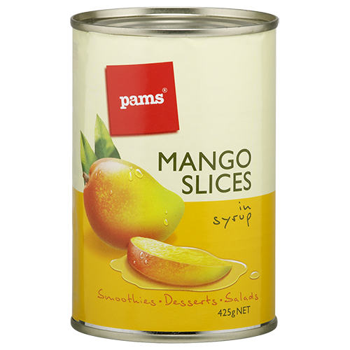 Pams Sliced Mango in Syrup 425g