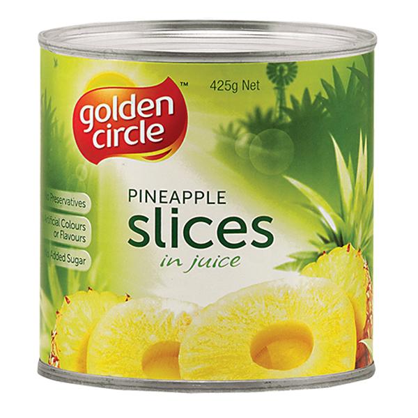 Golden Circle Pineapple Sliced in Juice 425g