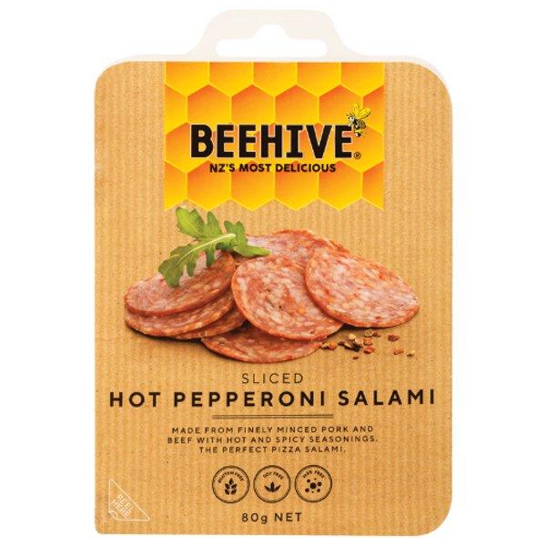 Beehive Sliced Pepperoni Salami 80g