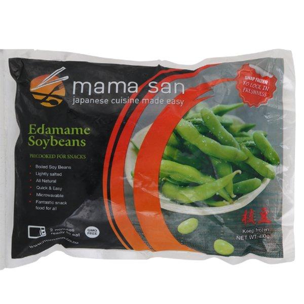 Mama San Beans Soy Edamame Shelled 454g