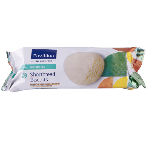 Pavillion GF Shortbread Biscuits 180g