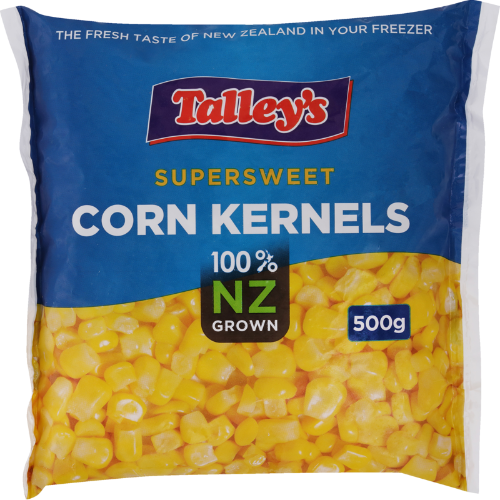 Talleys Corn Whole Kernel 500g