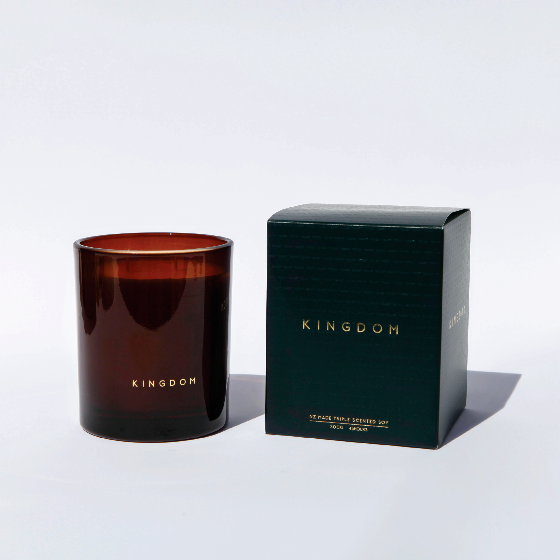 Kingdom Luxury Soy Candle - Blackberry & Bay