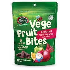 Mother Earth Vege Fruit Bites Beetroot And Orange 120g