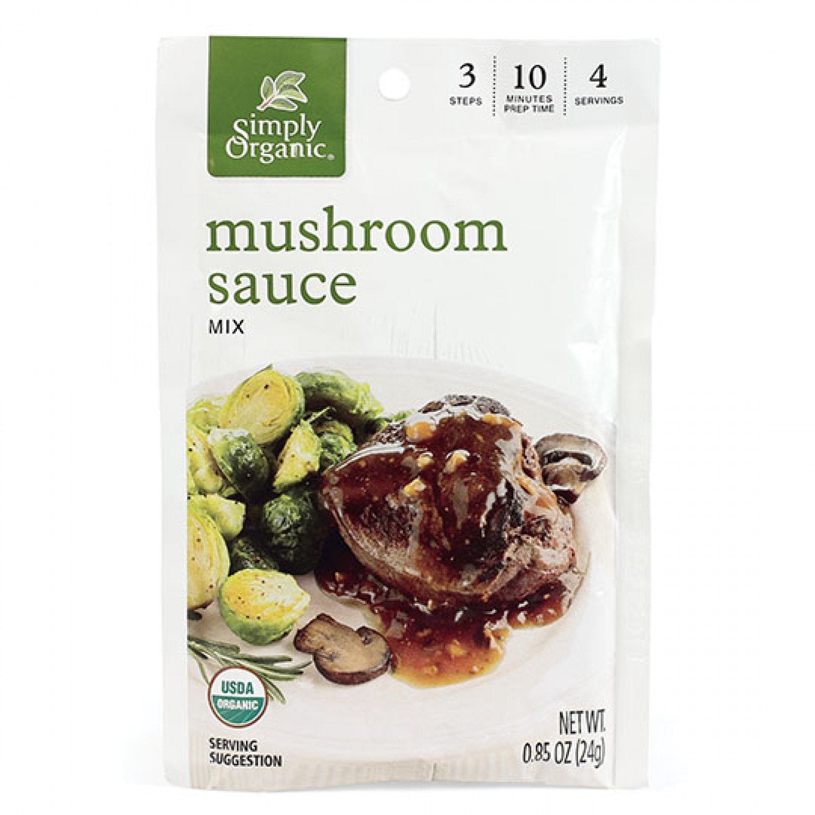 Simply Organic Mushroom Sauce Mix .85 oz