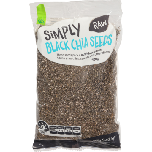 Simply Black Chia Seeds 300g