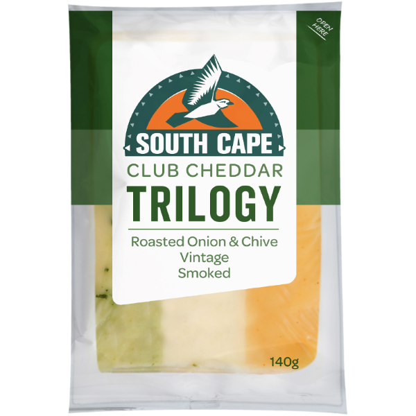 South Cape Trilogy Cheese Roasted Onion & Chive Vintage Smoked