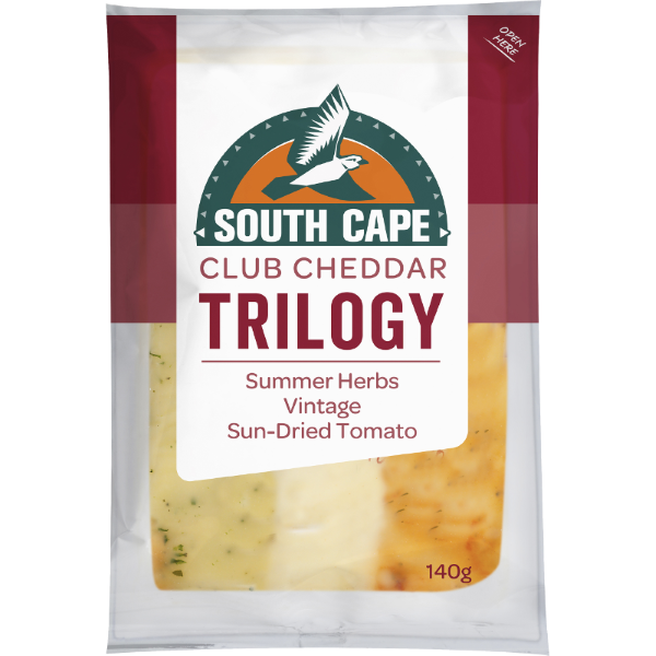 South Cape Trilogy Cheese Summer Herbs Vintage Sun-dried Tomato