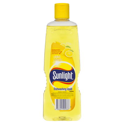 Sunlight Lemon Dishwashing Liquid 500ml