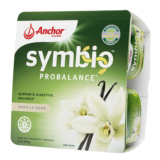 Anchor Symbio Probalance Yoghurt Vanilla Bean 4 x 150g