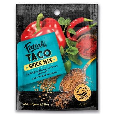 Farrah's Mexican Taco Spice Mix 40g