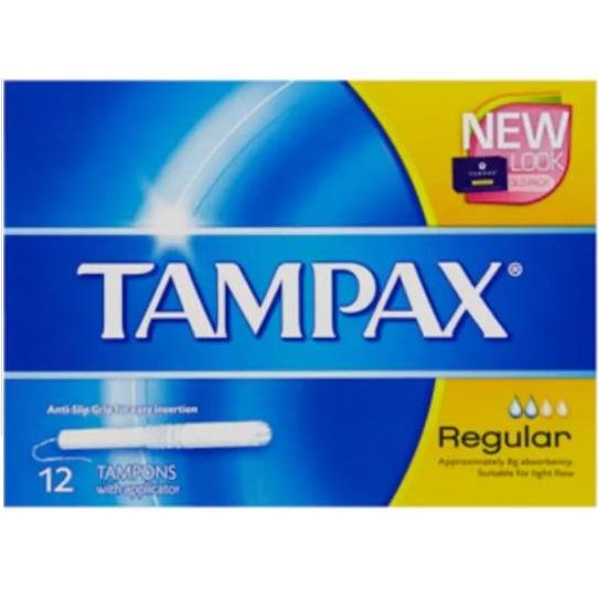 Tampax Tampons Regular/12 w/applicator