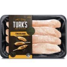 Turks Free Range Tenderloins - 450gm