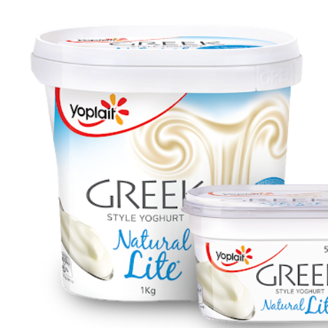 Yoplait Greek Style Natural Lite Yoghurt 1kg