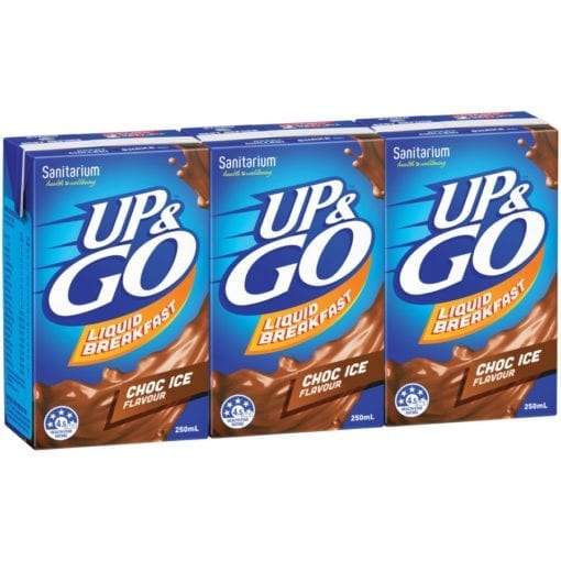 Sanitarium Up & Go Choc Ice Breakfast Drink 3pk x 250ml