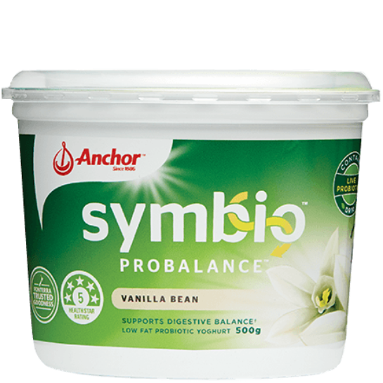 Anchor Symbio Probalance Yoghurt Vanilla Bean 500g