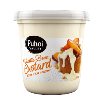 Puhoi Valley Vanilla Bean Custard 450g