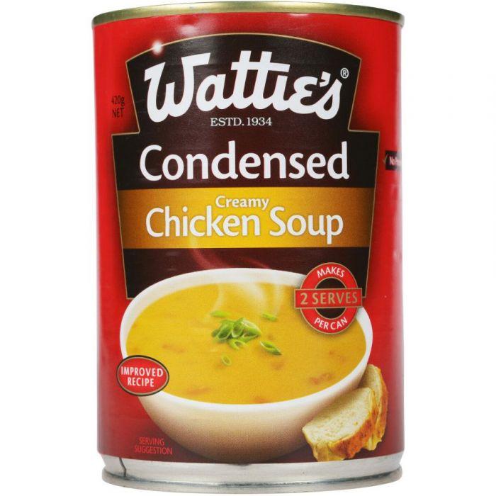 Watties Condensed Creamy Chicken Soup 420g